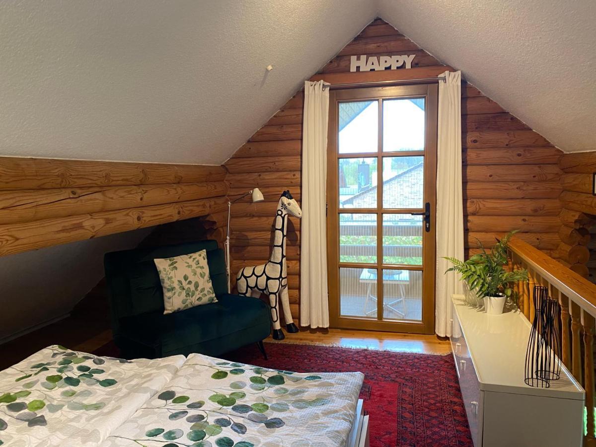 Eifel-Lounge Blockhaus Mit Kamin Garten Balkon Nahe Koeln Therme Bruehl Phantasialand Weilerswist Екстериор снимка