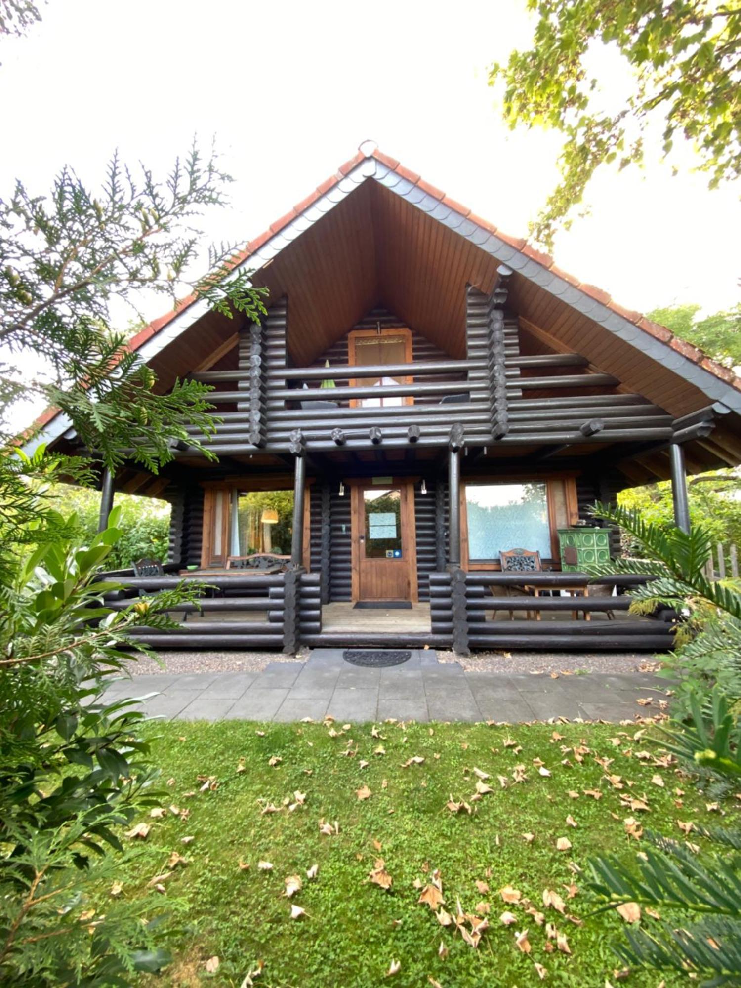 Eifel-Lounge Blockhaus Mit Kamin Garten Balkon Nahe Koeln Therme Bruehl Phantasialand Weilerswist Екстериор снимка