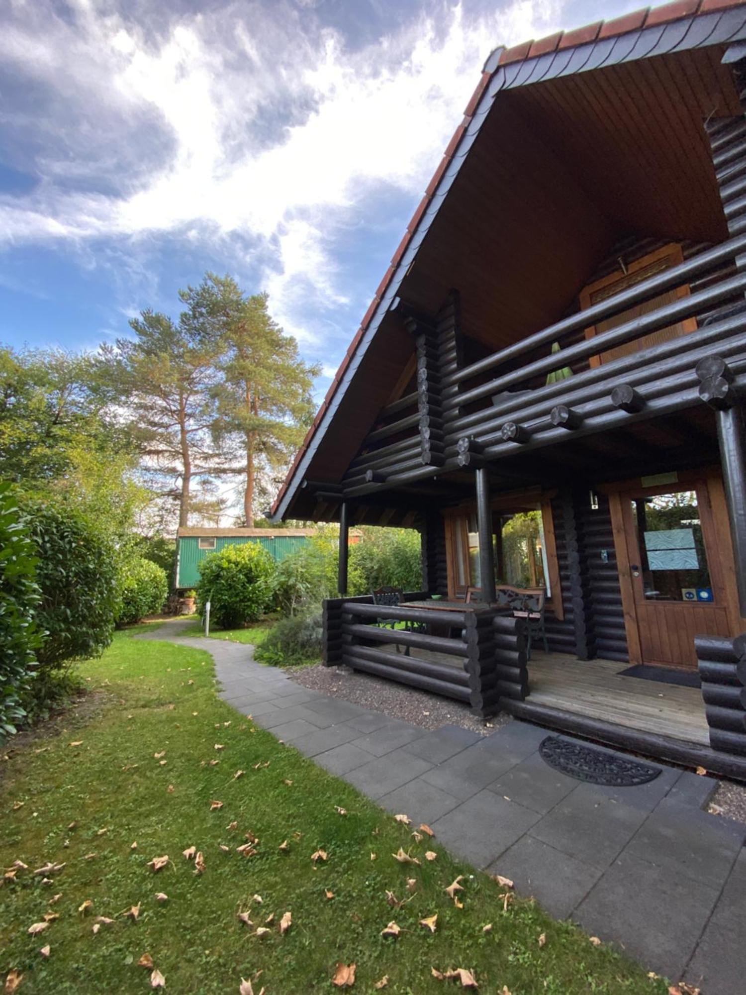Eifel-Lounge Blockhaus Mit Kamin Garten Balkon Nahe Koeln Therme Bruehl Phantasialand Weilerswist Екстериор снимка