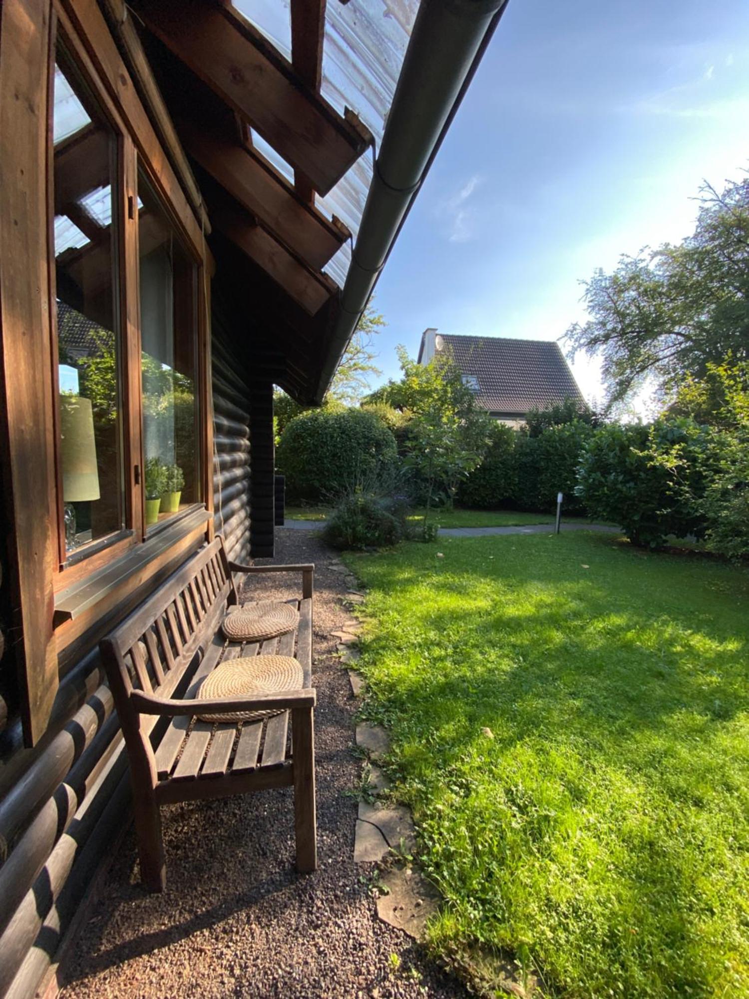 Eifel-Lounge Blockhaus Mit Kamin Garten Balkon Nahe Koeln Therme Bruehl Phantasialand Weilerswist Екстериор снимка