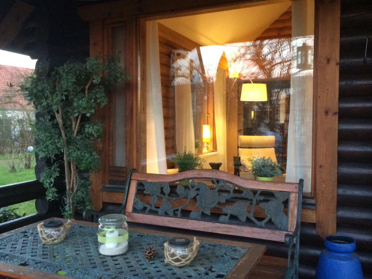 Eifel-Lounge Blockhaus Mit Kamin Garten Balkon Nahe Koeln Therme Bruehl Phantasialand Weilerswist Екстериор снимка