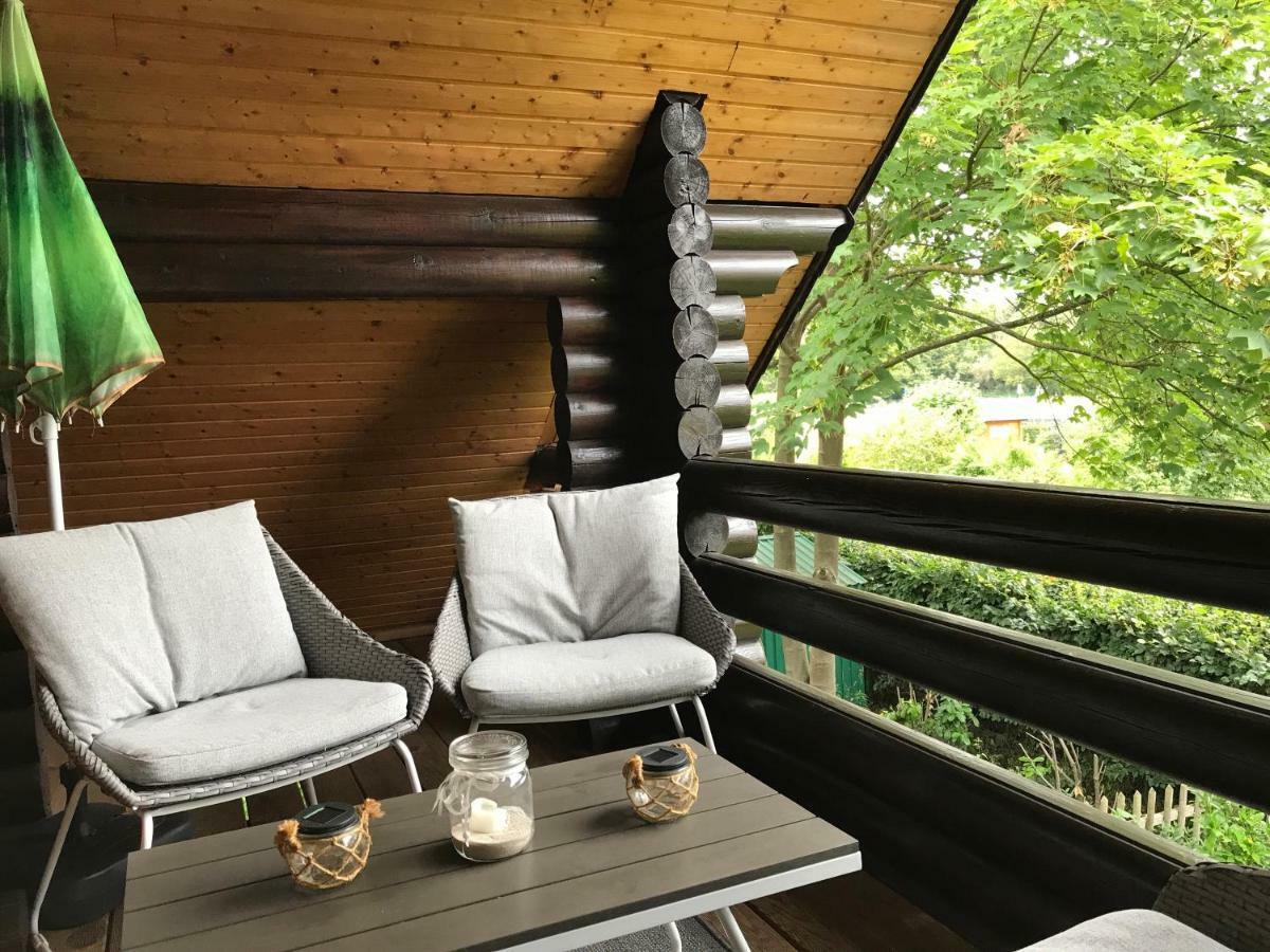 Eifel-Lounge Blockhaus Mit Kamin Garten Balkon Nahe Koeln Therme Bruehl Phantasialand Weilerswist Екстериор снимка